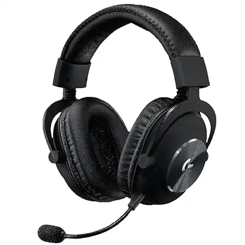 Logitech G PRO X LIGHTSPEED Kabelloses Gaming-Headset mit Blue VO!CE Mikrofonfiltertechnologie